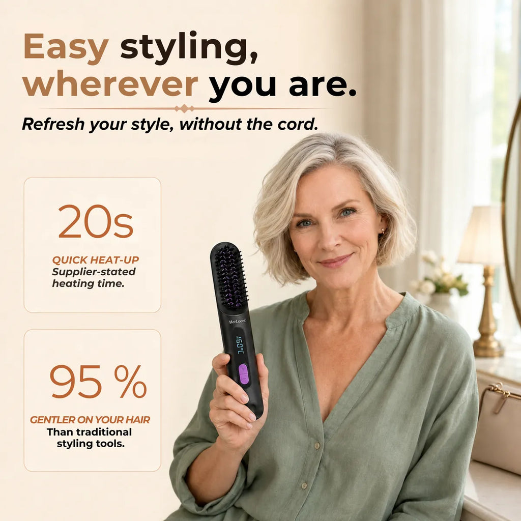 LiftBrush Pro - Short Hair Straightening Brush